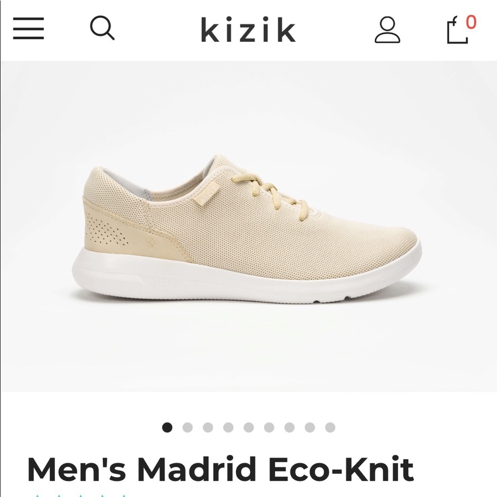Kizik: Men’s Madrid Eco-Knit sneakers